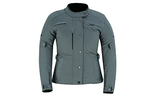 BLACKWILD Urban Style Motorradjacke Damen | Streetstyle Motorradjacke | Textiljacke Damen mit CE Schulter Ellenbogen, Weiten und Armverstellung BLACKWILD Urban Style Motorradjacke Damen | Streetstyle Motorradjacke | Textiljacke Damen mit CE Schulter Ellenbogen, Weiten und Armverstellung von BLACKWILD The Rider's Skin