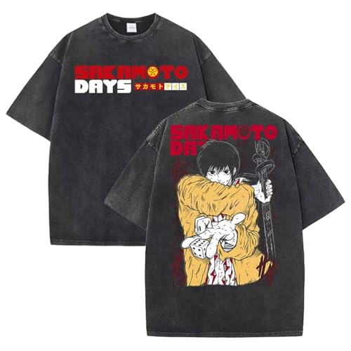 BLAENU Sakamoto Tag Merch Unisex Gewaschenes T-Shirt 2D Anime Casual Kurzarm Klassisches Hip Hop Top Sommermode Rundhals Tshirt Lockere Streetwear Cosplay Kleidung XXS-4XL-Style 7||4X_l BLAENU Sakamoto Tag Merch Unisex Gewaschenes T-Shirt 2D Anime Casual Kurzarm Klassisches Hip Hop Top Sommermode Rundhals Tshirt Lockere Streetwear Cosplay Kleidung XXS-4XL-Style 7||4X_l von BLAENU