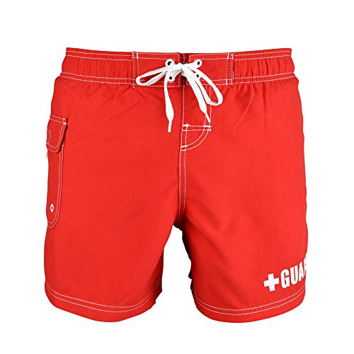 BLARIX Damen Guard Board Shorts - Rot - X-Large von BLARIX