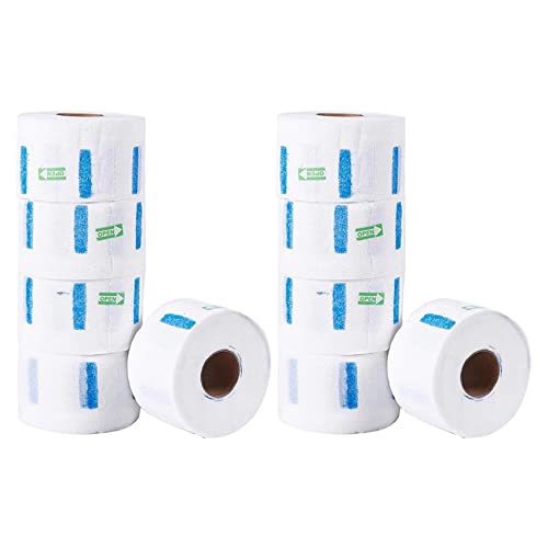 BLASHRD 10 Hals Haare Schneiden Kragen Rüschen Streifen Rolle Papier Hygiene Salon Friseur Entsorgen von BLASHRD