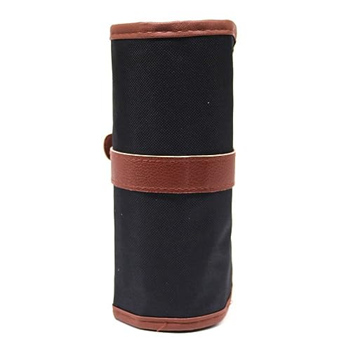BLASHRD Bleistift-Rolltasche, Aufbewahrungstasche für Stifte, Dickes Segeltuch, Schreibwaren-Organizer, 48 Fächer von BLASHRD