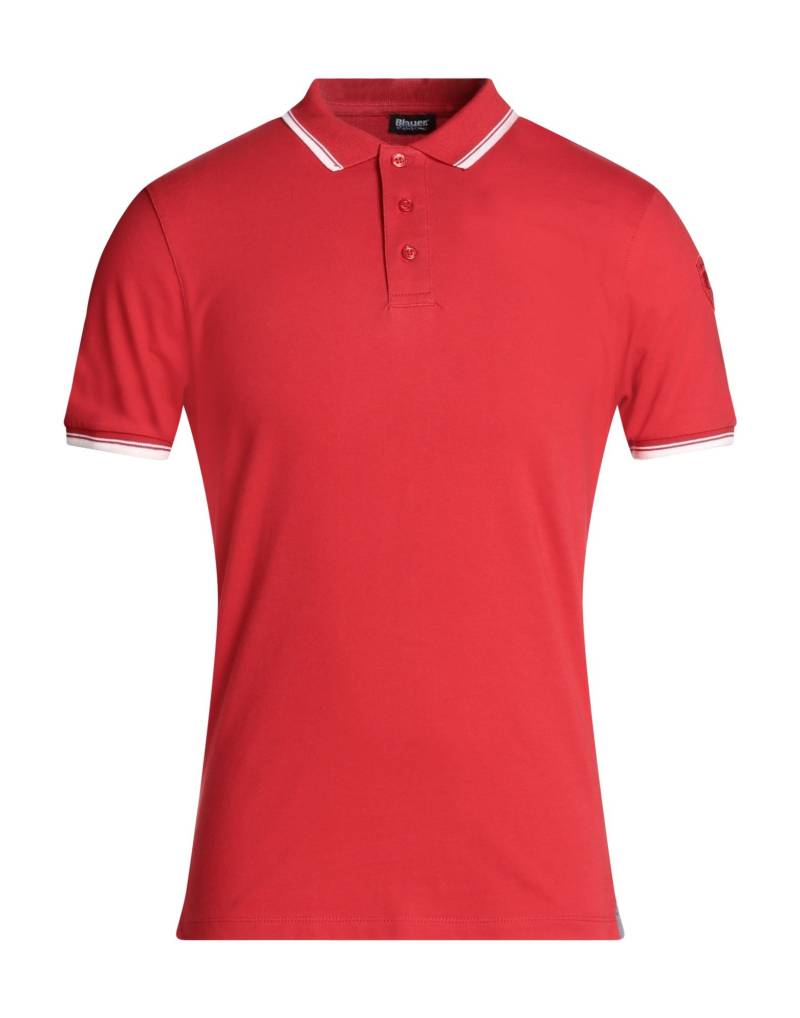 BLAUER. Poloshirt Herren Rot von BLAUER.