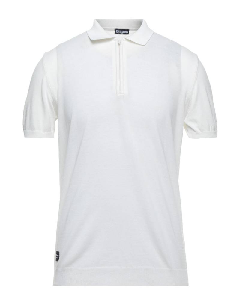 BLAUER. Pullover Herren Weiß von BLAUER.