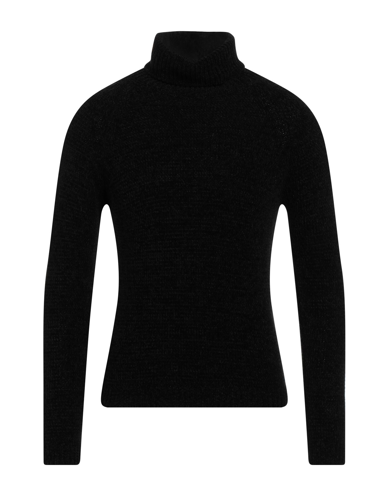 BLAUER Rollkragenpullover Herren Schwarz von BLAUER