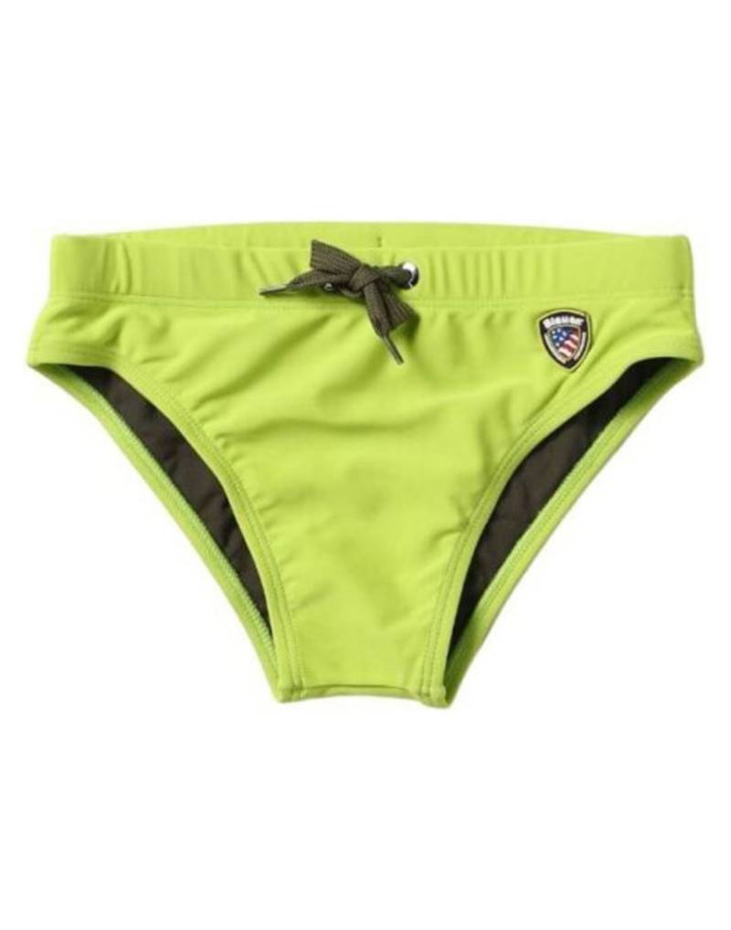 BLAUER Bikinislip & Badehose Kinder Neongrün von BLAUER