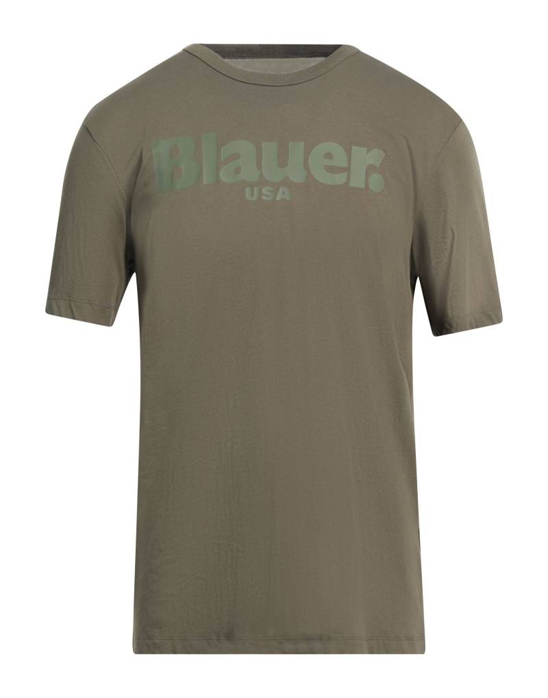 BLAUER. T-shirts Herren Militärgrün von BLAUER.