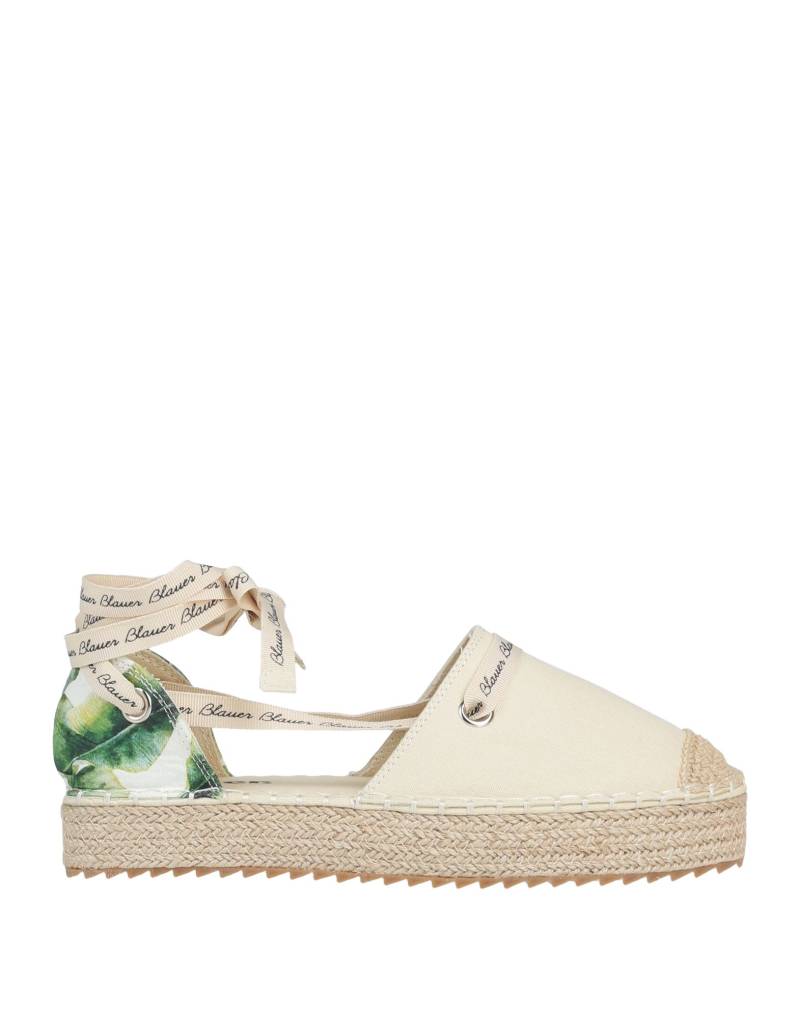 BLAUER. Espadrilles Damen Elfenbein von BLAUER.