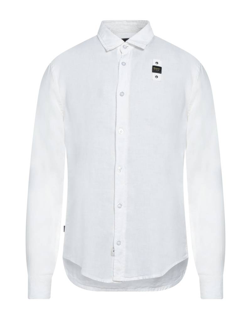 BLAUER. Hemd Herren Off white von BLAUER.