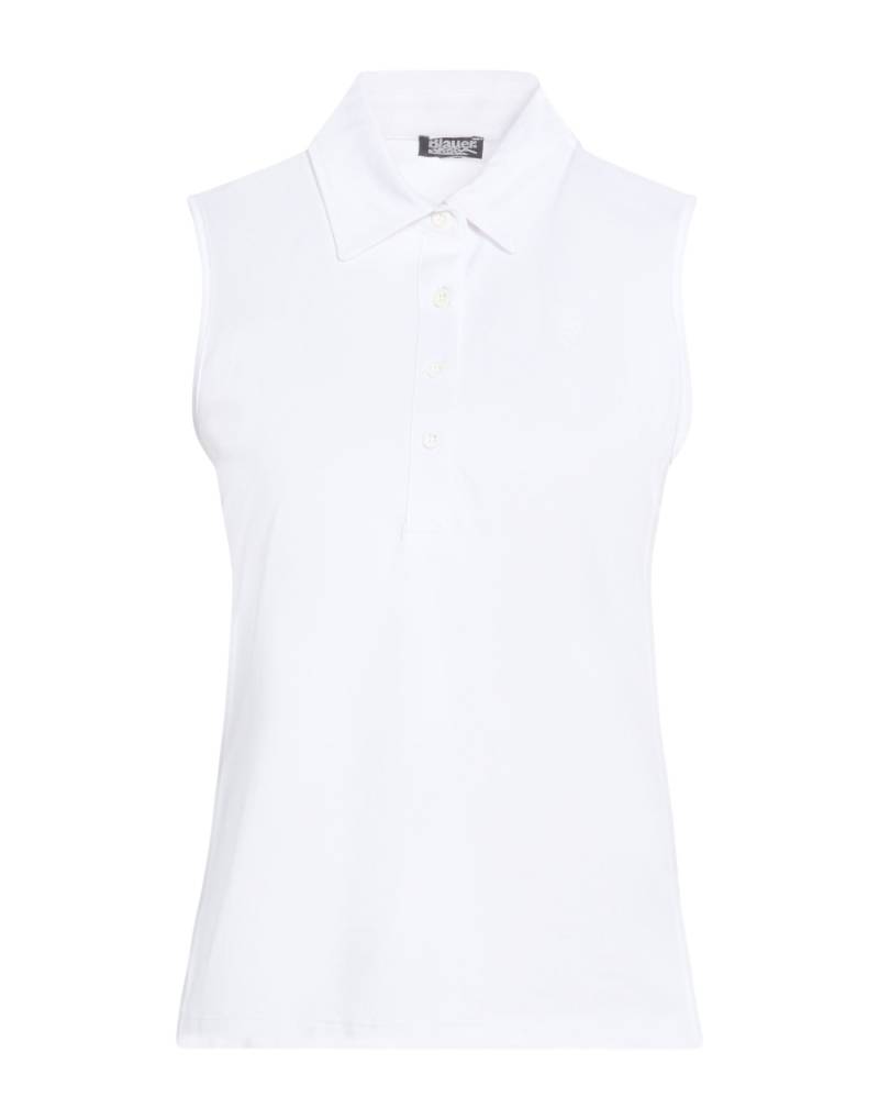 BLAUER. Poloshirt Damen Weiß von BLAUER.