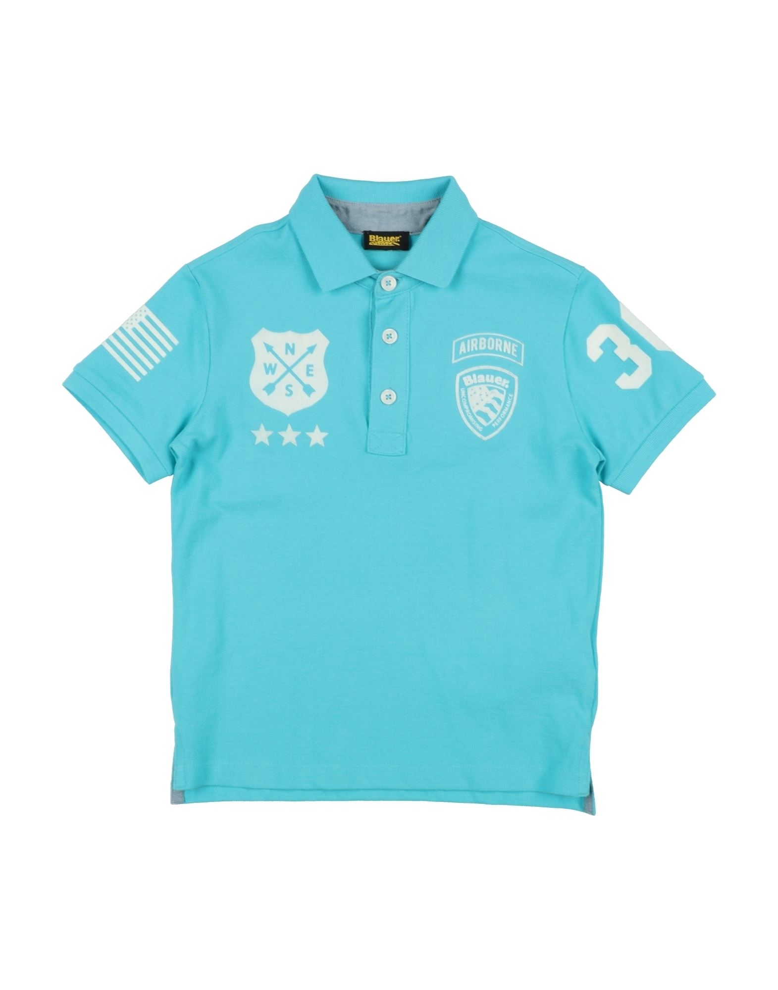 BLAUER. Poloshirt Kinder Tūrkis von BLAUER.