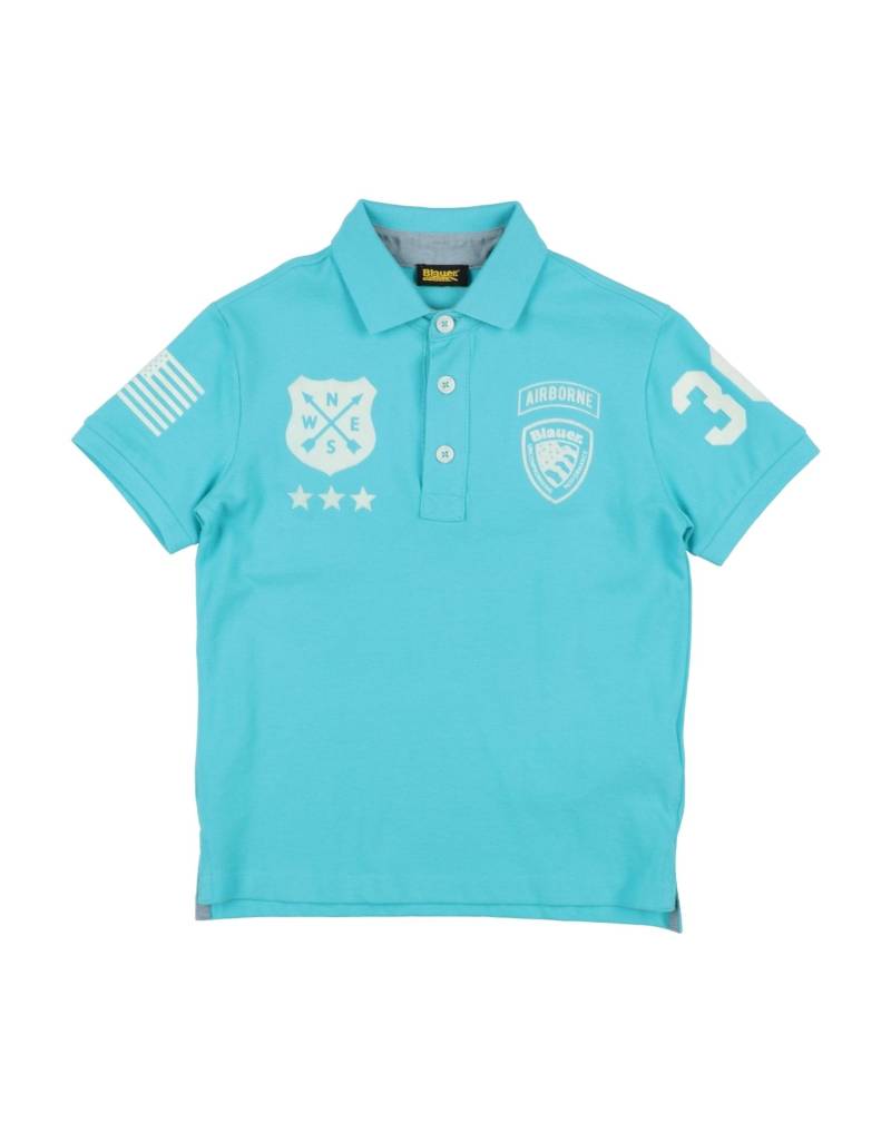 BLAUER. Poloshirt Kinder Tūrkis von BLAUER.