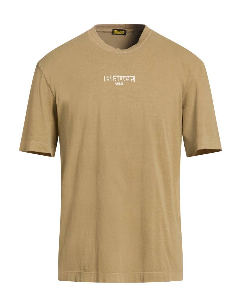 BLAUER. T-shirts Herren Khaki von BLAUER.