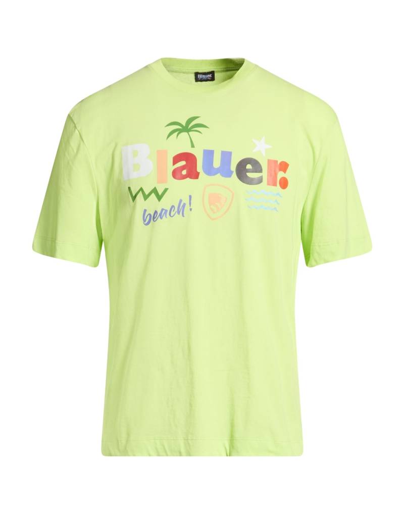 BLAUER. T-shirts Herren Limettengrün von BLAUER.