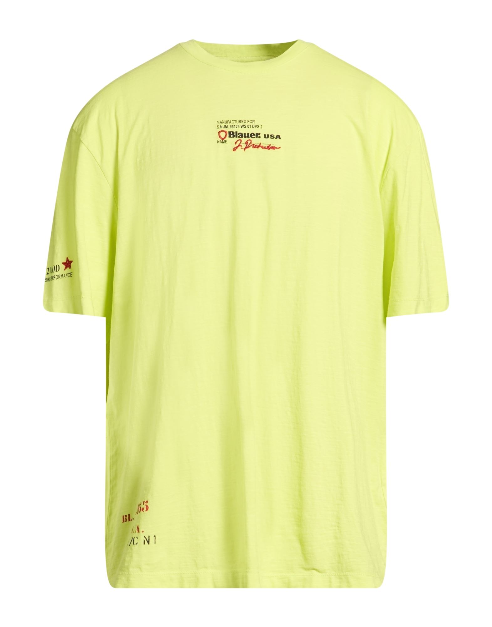 BLAUER. T-shirts Herren Limettengrün von BLAUER.