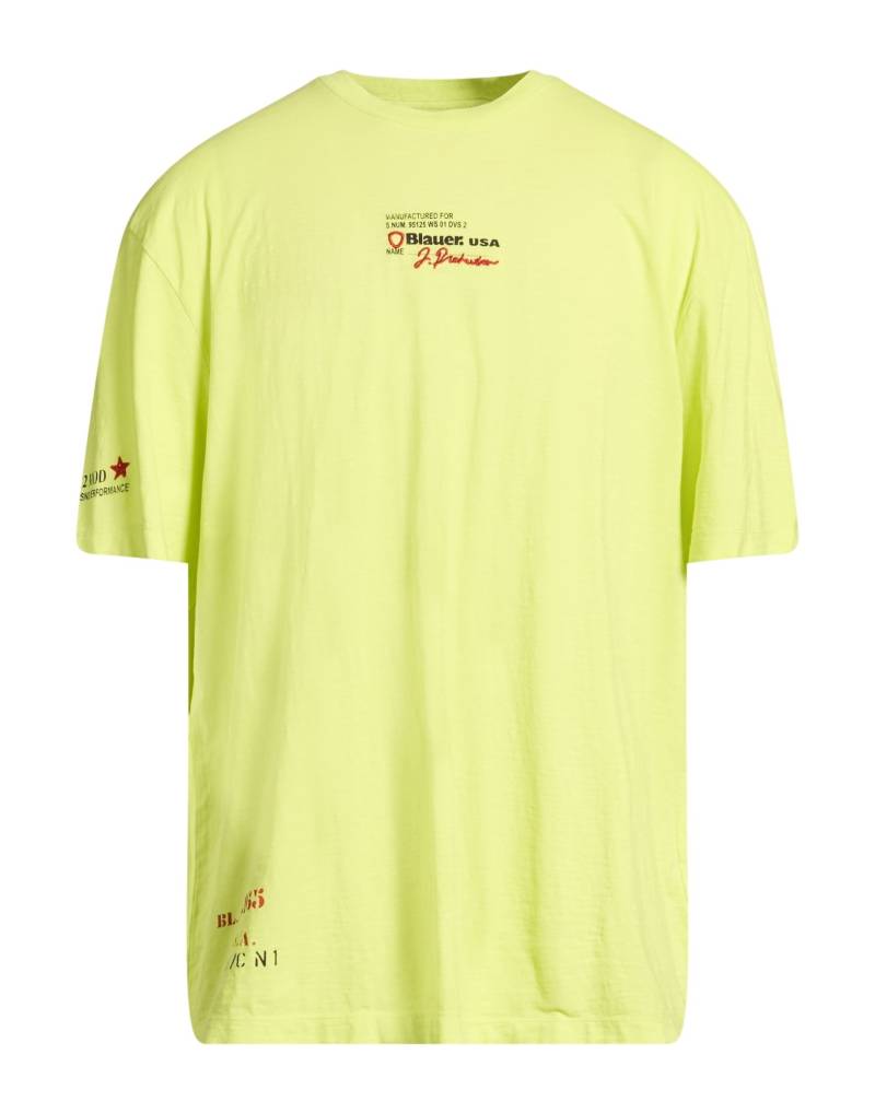 BLAUER. T-shirts Herren Limettengrün von BLAUER.