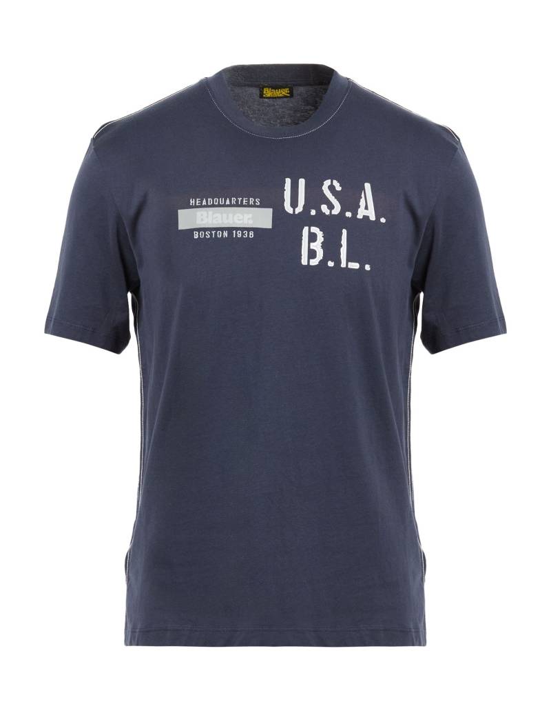 BLAUER. T-shirts Herren Marineblau von BLAUER.