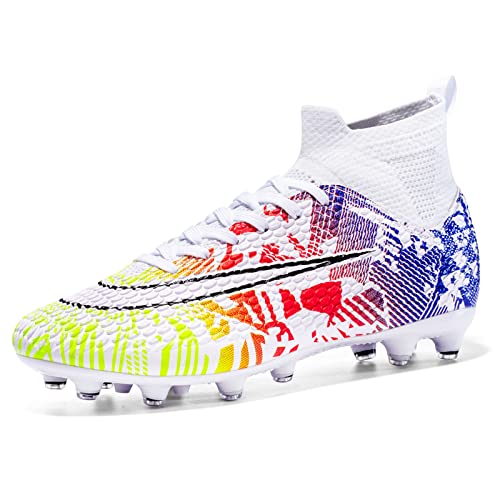 BLBK Fussballschuhe Herren Training Sportschuhe Kinder Fußballschuhe, Stollen Herren Jungen Fußballschuhe von BLBK