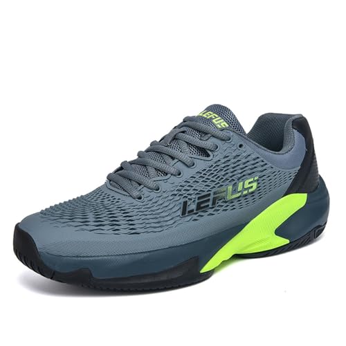 BLBK Herren-Tennisschuhe, gedämpft, atmungsaktive Court-Schuhe,dunkelgrau 33 EU46 BLBK Herren-Tennisschuhe, gedämpft, atmungsaktive Court-Schuhe,dunkelgrau 33 EU46 von BLBK