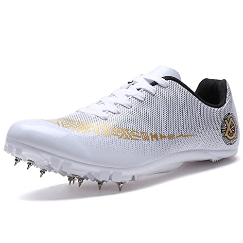 BLBK Spikes Leichtathletik 8 Nägel Unisex-Leichtathletikschuhe, Jugendsportschuhe mit Spikes und Sprint Herren Kinder und Damen von BLBK