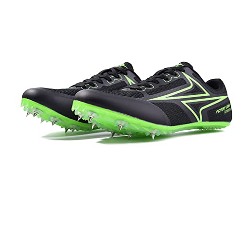 BLBK Spikes Leichtathletik Herren-Mittelstrecken-Laufschuhe, 8/7 Nägel Unisex-Leichtathletikschuhe, Jugendsportschuhe mit Spikes und Sprint von BLBK