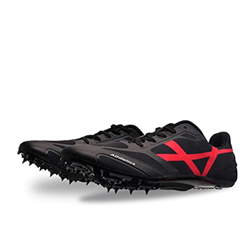 BLBK Spikes Leichtathletik Herren-Mittelstrecken-Laufschuhe, 8/7 Nägel Unisex-Leichtathletikschuhe, Jugendsportschuhe mit Spikes und Sprint von BLBK