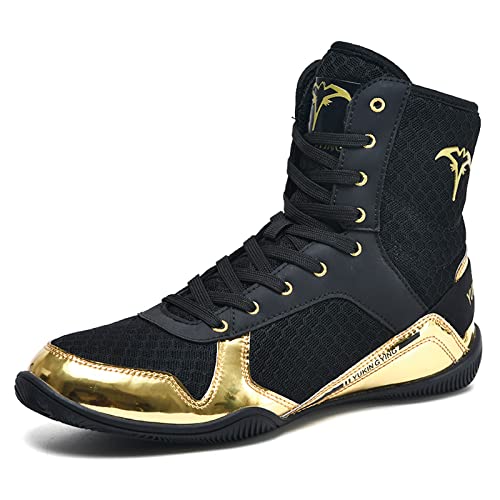 Boxen Schuhe Herren Deep Squat Schuhe Wrestling Schuhe Combat Boxers Trainer Atmungsaktive Boxing Boots Ringer Schuhe für Männer Junior Boxen Schuhe Herren Deep Squat Schuhe Wrestling Schuhe Combat Boxers Trainer Atmungsaktive Boxing Boots Ringer Schuhe für Männer Junior von BLBK