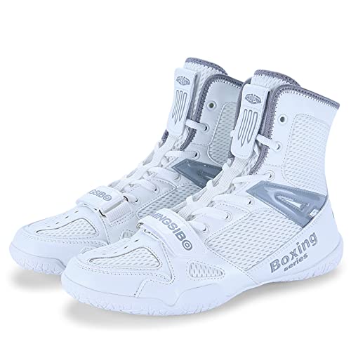 BoxenSchuhe Herren Deep Squat Schuhe Wrestling Schuhe Combat Boxers Trainer Atmungsaktiv Boxen Stiefel ringerschuhe für männer von BLBK
