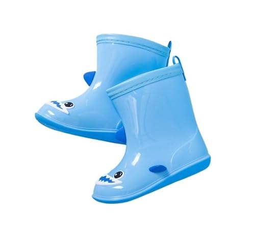 BLBTEDUAMDE Rain Shoes For Boys And Girls, Rain Boots Waterproof Shoes, Non-slip Rain Boots(Color:Blue,Size:20) von BLBTEDUAMDE