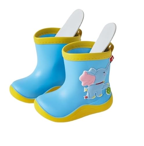 BLBTEDUAMDE Rain Shoes For Boys And Girls, Rain Boots Waterproof Shoes, Non-slip Rain Boots(Color:Elephants,Size:35) von BLBTEDUAMDE