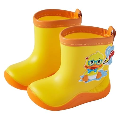 BLBTEDUAMDE Rain Shoes For Boys And Girls, Rain Boots Waterproof Shoes, Non-slip Rain Boots(Color:Male prostitute,Size:34) von BLBTEDUAMDE