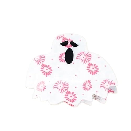 Halloween-Haarspangen for Damen, süße Haarklammern for Mädchen, Haar-Accessoires, personalisierte Haarspangen for Damen, Haarspangen der Halloween-Serie „Geister und Kobolde“, Pferdeschwanz-Stabilisat von BLBTEDUAMDE