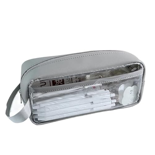 Tragbare Bleistifttasche mit großem Fassungsvermögen, Bleistifttasche mit Reißverschluss for Jungen und Mädchen, leichte Bleistifttasche mit Reißverschluss, einfache multifunktionale Bleistifttasche, von BLBTEDUAMDE