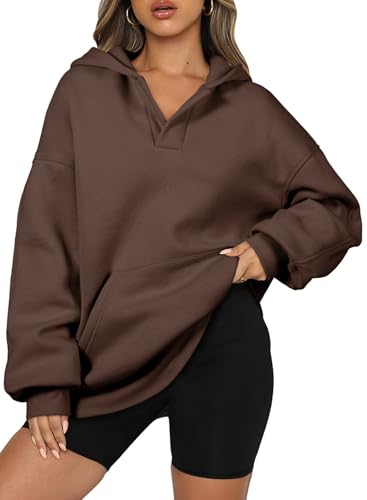 BLENCOT Damen Kapuzenpullover Oversize Winter Sweatshirt Kapuzenpulli Langarm Hoodie Sport von BLENCOT