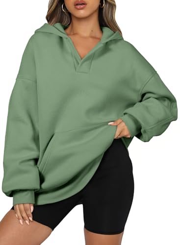 BLENCOT Damen Kapuzenpullover Oversize Winter Sweatshirt Kapuzenpulli Langarm Hoodie Sport von BLENCOT