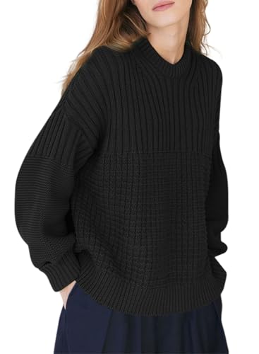BLENCOT Damen Pullover Weich Strickpullover Warm Winter Pulli Rundhals Outwear Oberteile BLENCOT Damen Pullover Weich Strickpullover Warm Winter Pulli Rundhals Outwear Oberteile von BLENCOT
