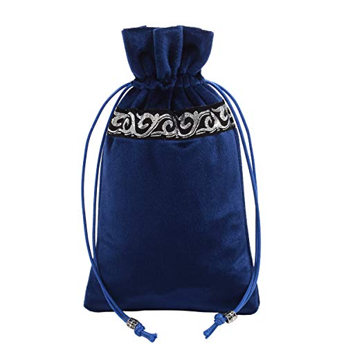 BLESSUME Tarot Beutel Tunnelzug Tasche (Blau) von BLESSUME