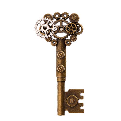 BLESSUME Vintage Retro-Legierung Brosche Steampunk viktorianischen Brosche (J) von BLESSUME
