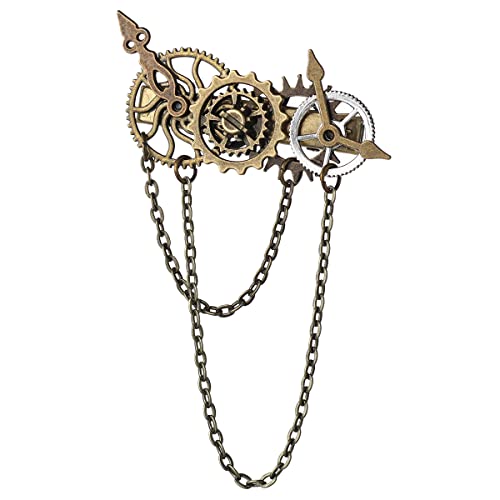 BLESSUME Vintage Steampunk Haarspange Punk Gothic Kopfbedeckung von BLESSUME