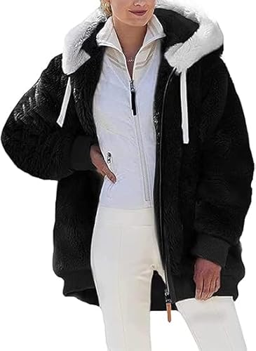 BLIBUNALA Teddyjacke Damen Damen Winterjacke Wintermantel Lang Winterjacke Lang Übergangsjacke Übergangsjacke Herbst Fleecejacken Fleecejacke Herbst Strickfleecejacke Fleecejacke Teddyjacke Teddy BLIBUNALA Teddyjacke Damen Damen Winterjacke Wintermantel Lang Winterjacke Lang Übergangsjacke Übergangsjacke Herbst Fleecejacken Fleecejacke Herbst Strickfleecejacke Fleecejacke Teddyjacke Teddy von BLIBUNALA