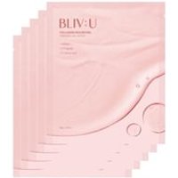 BLIV:U - Collagen Bouncing Firming Gel Mask Set 28g x 5 sheets von BLIV:U