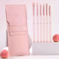 BLJ - Eye Brush Pouch Set - Semi Sugar Peach #Pink - 6pcs von BLJ