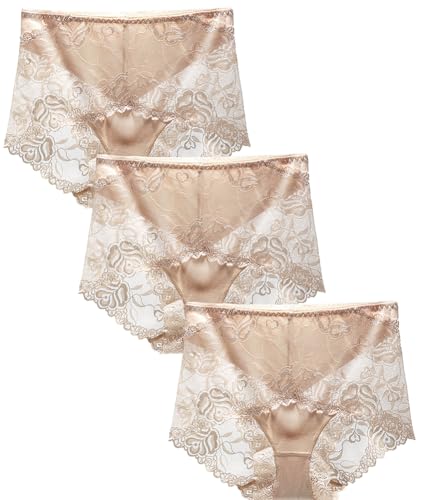 BLKDOTS Women's High Waist Briefs, Unterwäsche mit voller Bedeckung, 3pack von BLKDOTS