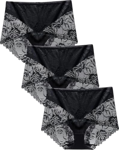 BLKDOTS Women's High Waist Briefs, Unterwäsche mit voller Bedeckung von BLKDOTS