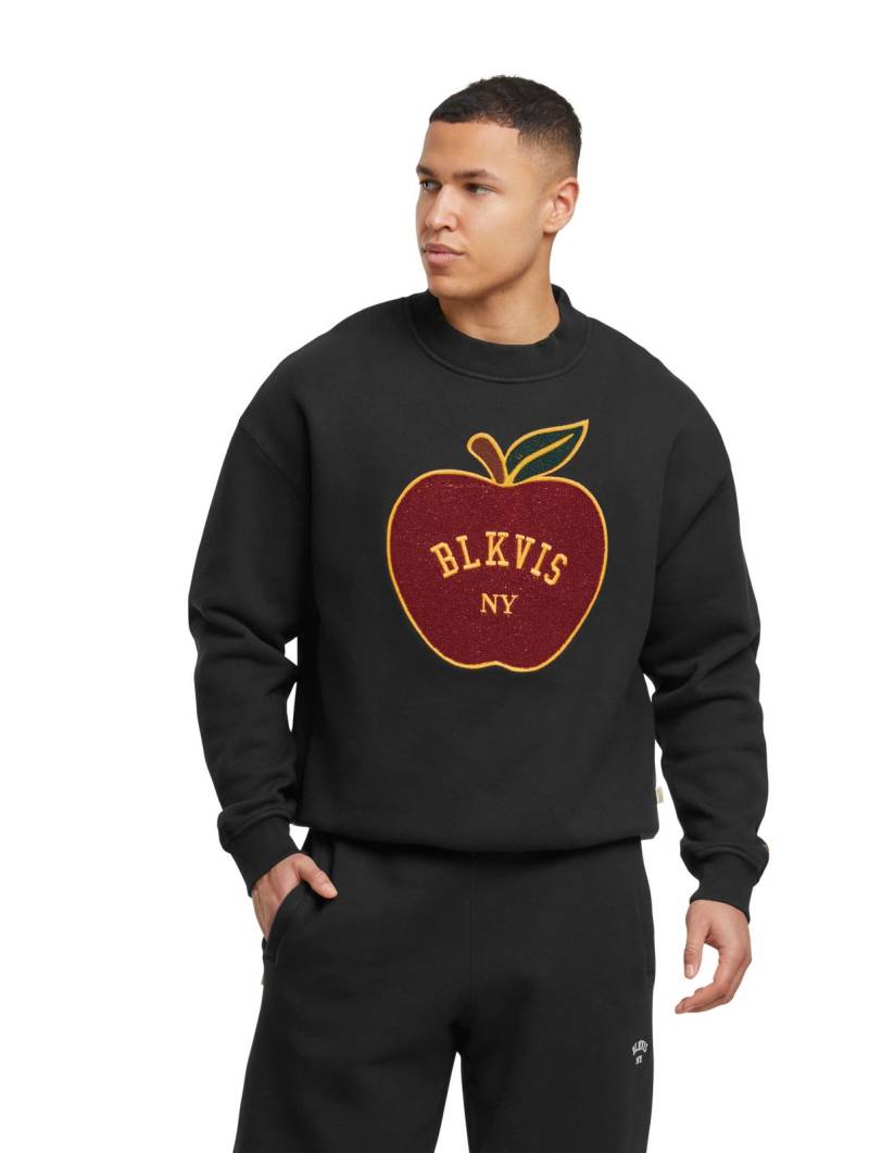 BLKVIS Apple Rundhalspullover schwarz von BLKVIS