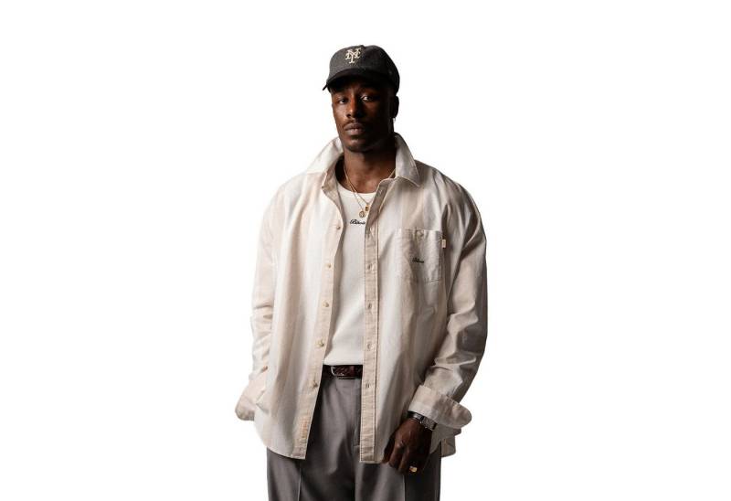 BLKVIS Henleyshirt Script Shirt, bunt von BLKVIS