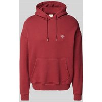 BLKVIS Hoodie mit Label-Stitching in Rot, Größe XXL von BLKVIS