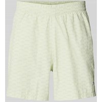 BLKVIS Regular Fit Shorts mit Label-Stitching in Hellgruen, Größe XXL BLKVIS Regular Fit Shorts mit Label-Stitching in Hellgruen, Größe XXL von BLKVIS