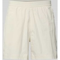 BLKVIS Relaxed Fit Shorts mit Label-Print in Offwhite, Größe M von BLKVIS