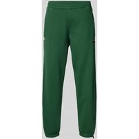 BLKVIS Sweatpants mit Label-Details Modell 'SCRIPT' in Bottle, Größe XS von BLKVIS
