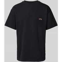 BLKVIS T-Shirt mit Label-Stitching Modell 'ART LOGO' in Black, Größe XXL von BLKVIS